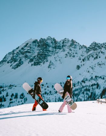 Snowboard & Ski - Vars la forêt blanche